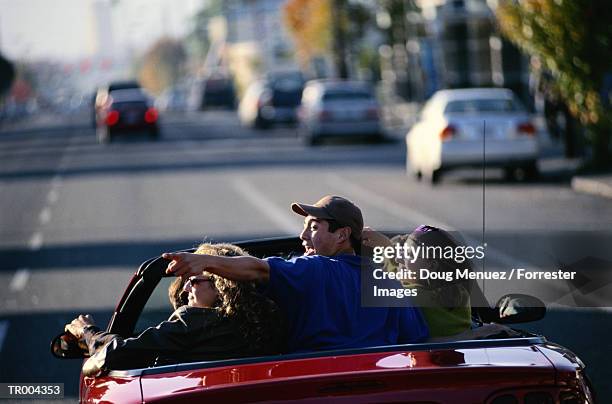 teens in car - doug stock pictures, royalty-free photos & images