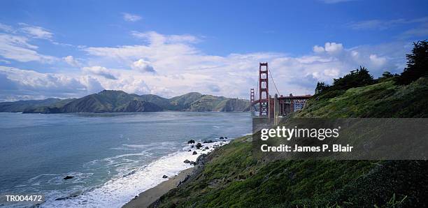 golden gate bridge, california - james p blair stock pictures, royalty-free photos & images