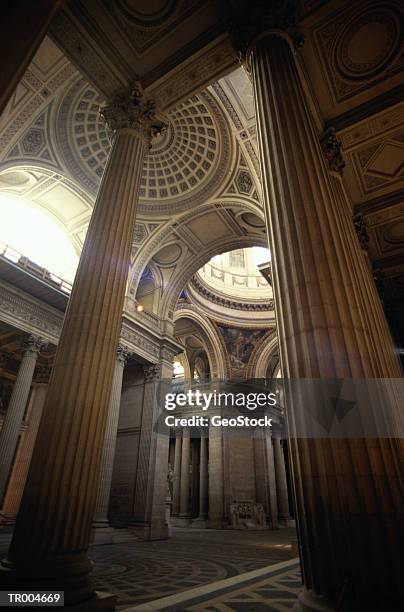 pantheon interior - latin quarter stock pictures, royalty-free photos & images