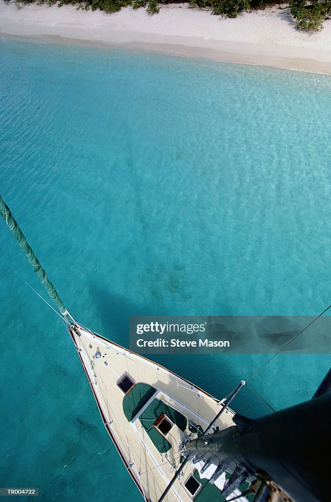 Above of Sailboat