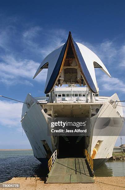 ferry boat - nautical vessel part stock pictures, royalty-free photos & images