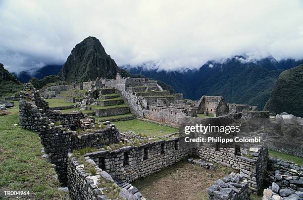 inca ruins - cordillera-administrative-region stock pictures, royalty-free photos & images