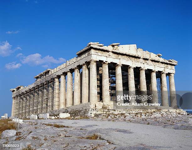 parthenon - central greece 個照片及圖片檔