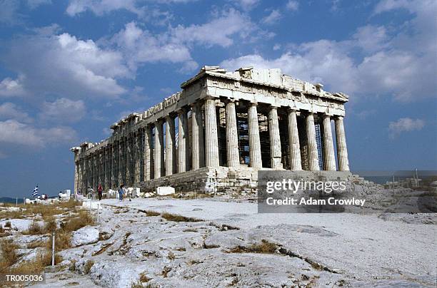 the parthenon - central greece stock pictures, royalty-free photos & images