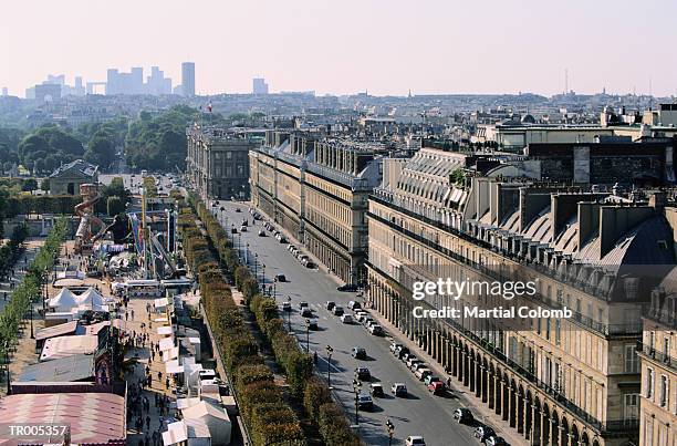 rue de rivoli in paris - martial ストックフォトと画像