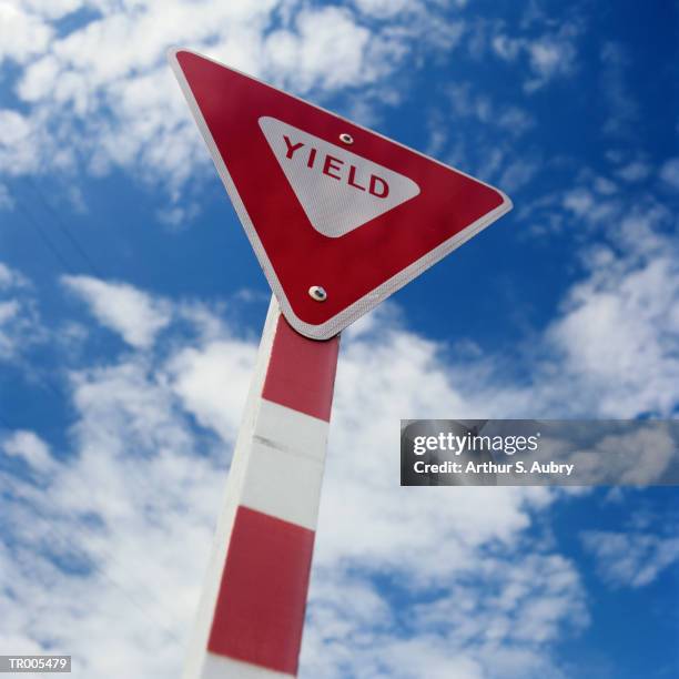 Yield Sign Rectangular 310 Yield Sign Shape Stock Photos, High-Res Pictures, and Images ...
