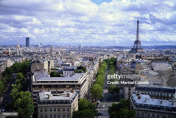 view of paris - martial stock pictures, royalty-free photos & images