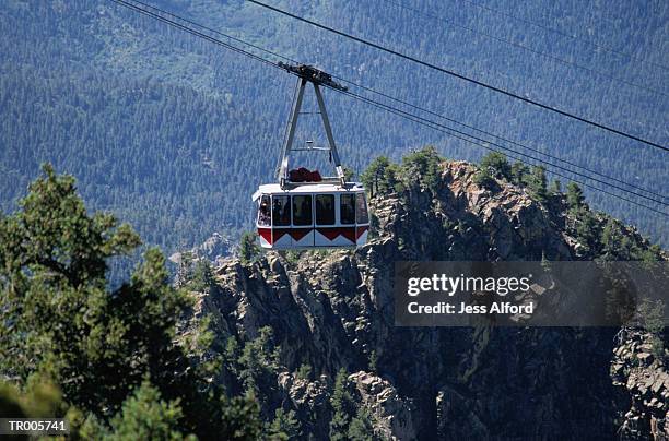 tram to sandia peak - pico sandia - fotografias e filmes do acervo