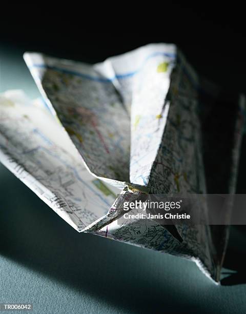 ripped road map - christie stock pictures, royalty-free photos & images