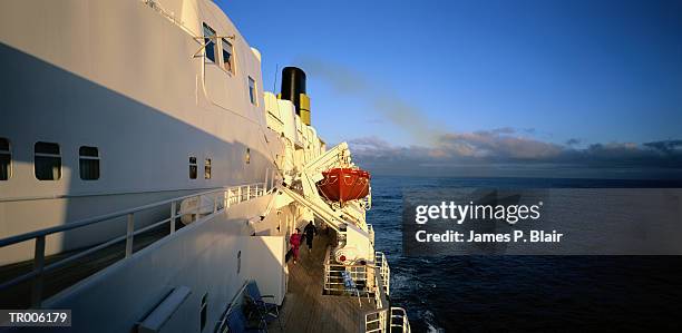 cruise ship at sea - james p blair stock pictures, royalty-free photos & images