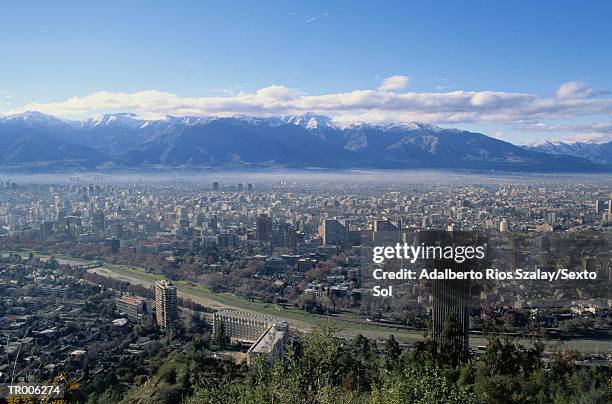 santiago - region metropolitana de santiago fotografías e imágenes de stock