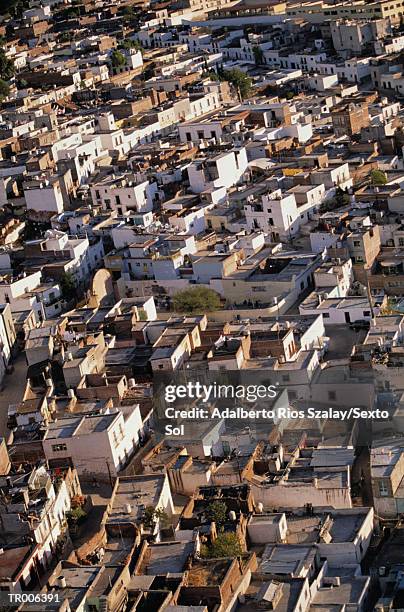 view of zacatecas - central mexico stock pictures, royalty-free photos & images