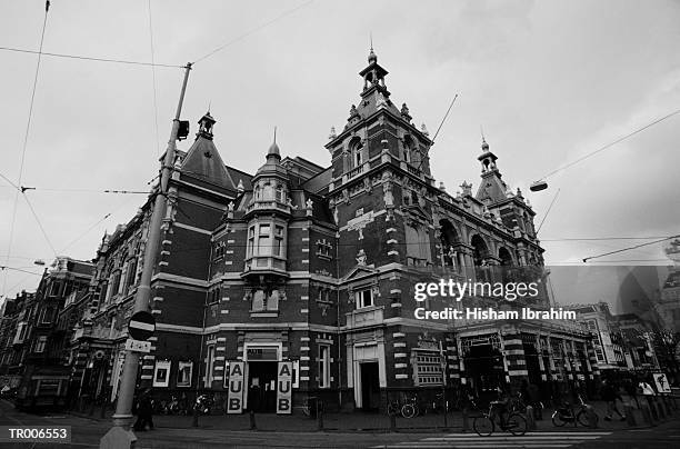 building in amsterdam - north holland stock pictures, royalty-free photos & images