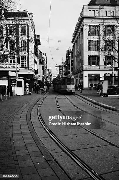 electric train - north holland stock pictures, royalty-free photos & images