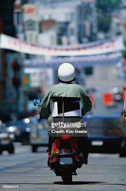 chinatown delivery - steele stock pictures, royalty-free photos & images