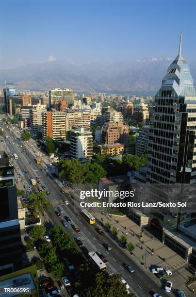 santiago, chile - región metropolitana de santiago stockfoto's en -beelden