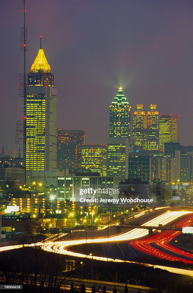 Atlanta Skyline at Night