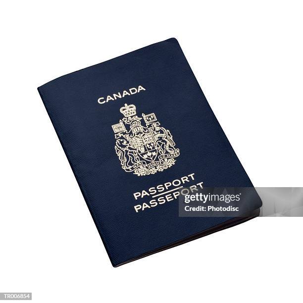 canadian passport - canadian culture stock pictures, royalty-free photos & images