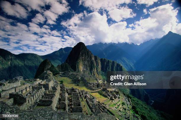 machu picchu in peru - allison stock pictures, royalty-free photos & images