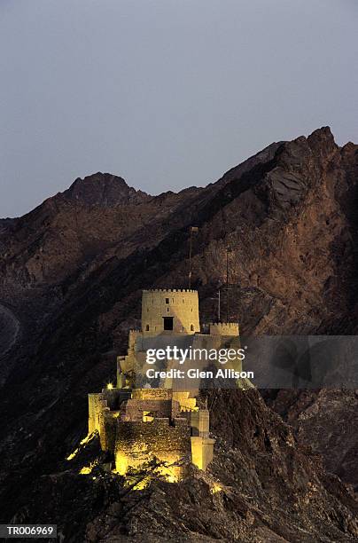 mutrah fort in oman - allison stock pictures, royalty-free photos & images