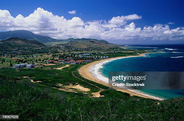 view of north frigate bay - lesser antilles stock pictures, royalty-free photos & images