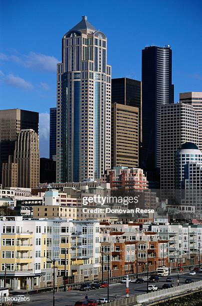 seattle skyline - reese stockfoto's en -beelden