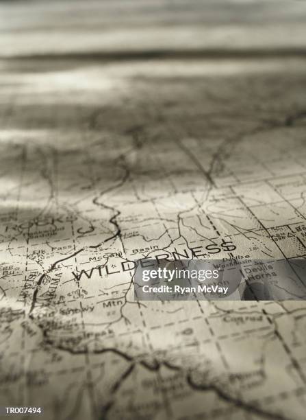 detail of a map - a stock pictures, royalty-free photos & images