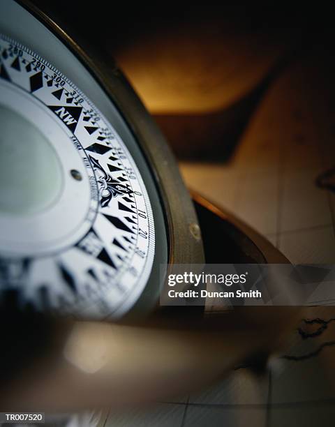 detail of a compass - a stock pictures, royalty-free photos & images