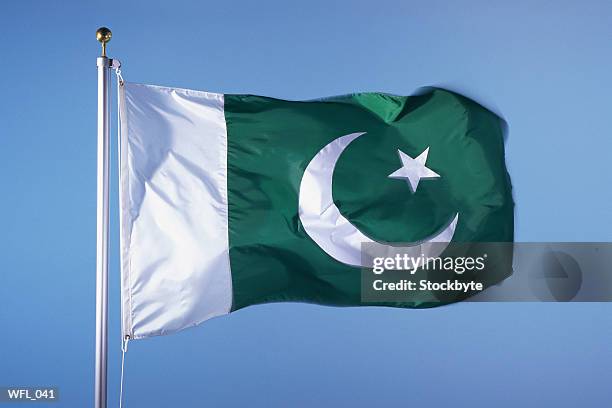 flag of pakistan - pakistani flag stock pictures, royalty-free photos & images