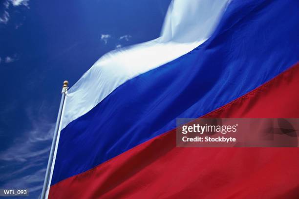 flag of russian federation - federation of new yorks music visionary of the year award luncheon stockfoto's en -beelden