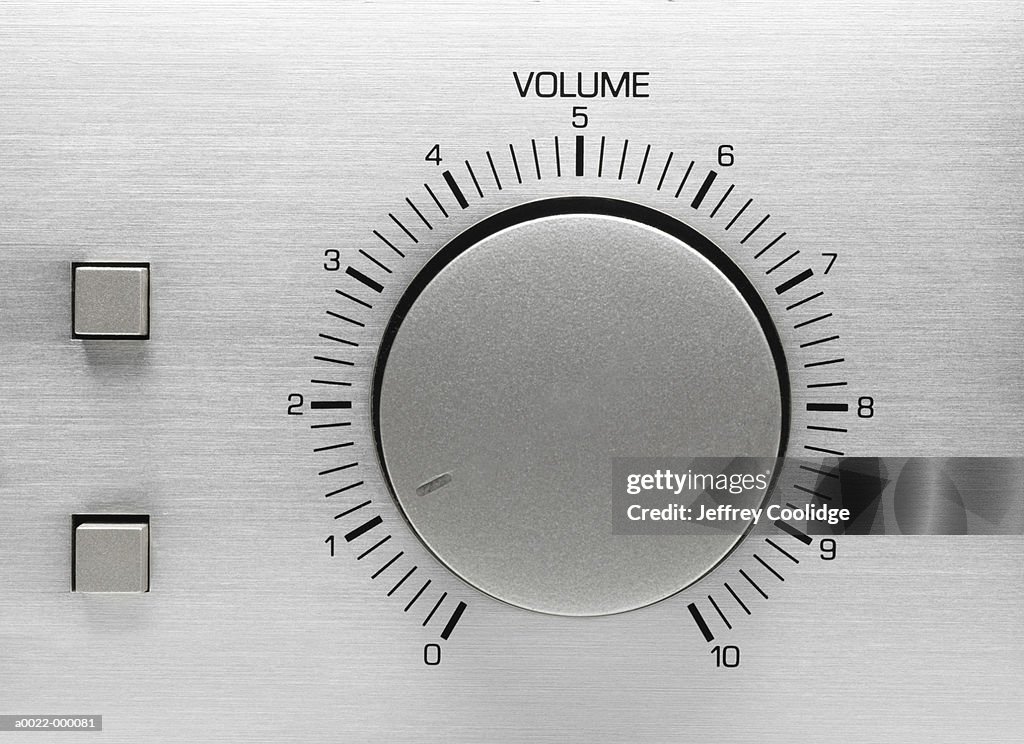 Volume Control Dial High-Res Stock Photo - Getty Images