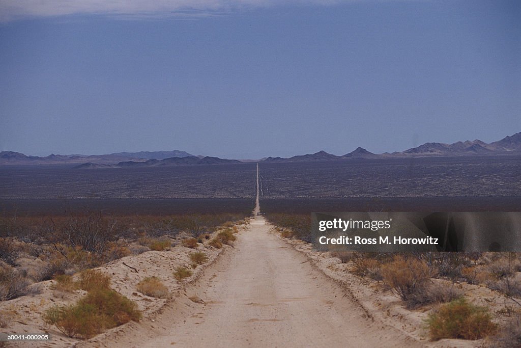 Road Through Desert