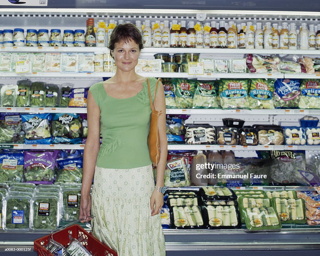 Woman in Supermarket