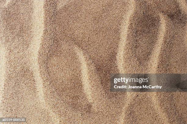 desert sand patterns - zand stockfoto's en -beelden