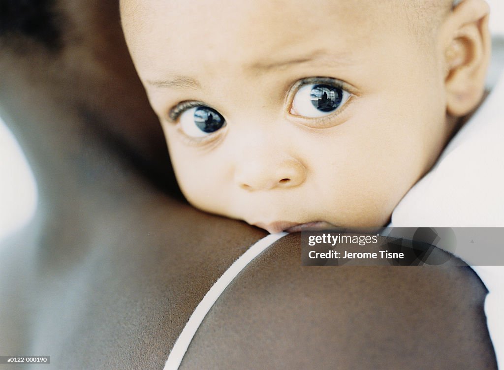 Baby on Mother's Shoulder