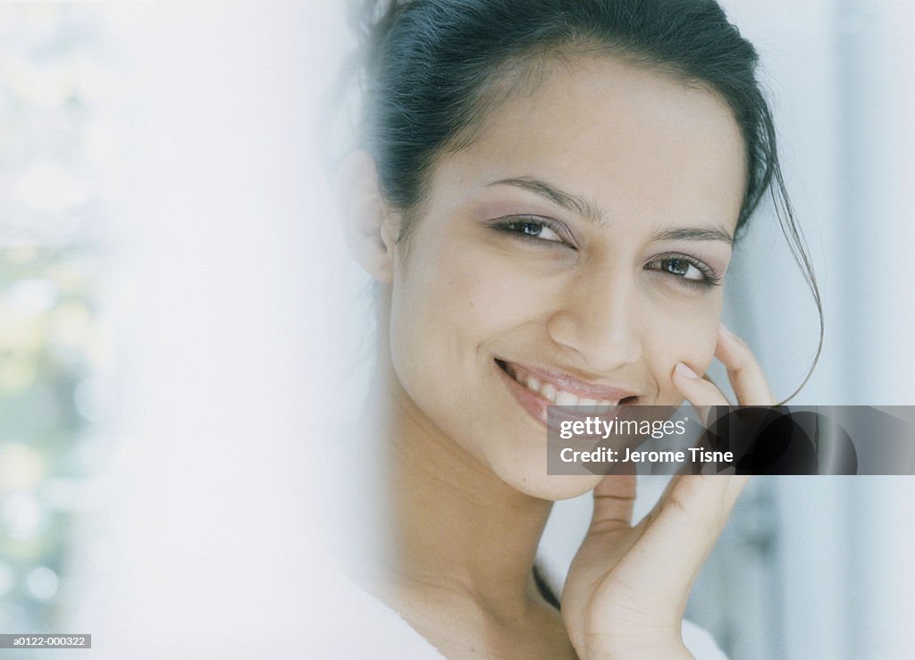 Woman Smiling