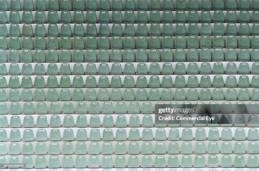Numbered Seats in Stadium