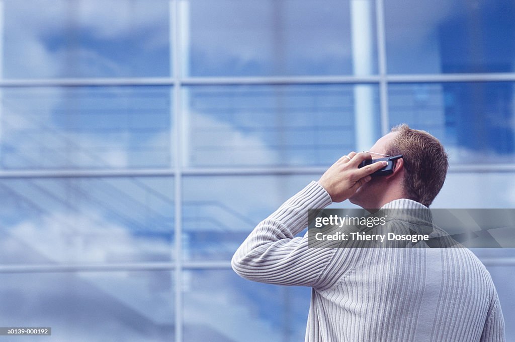 Man with Cell Phone