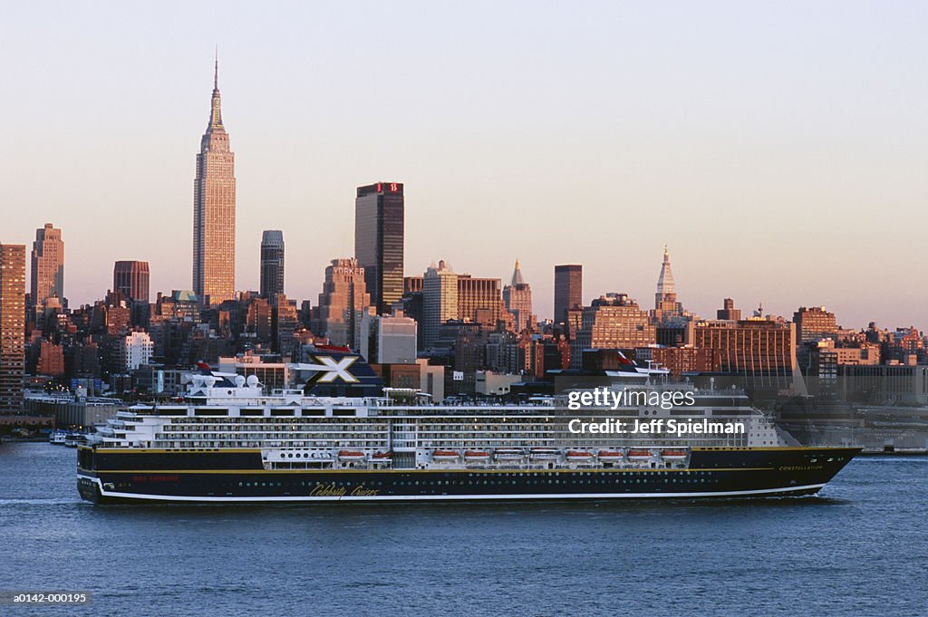 Cruise Ship in New York