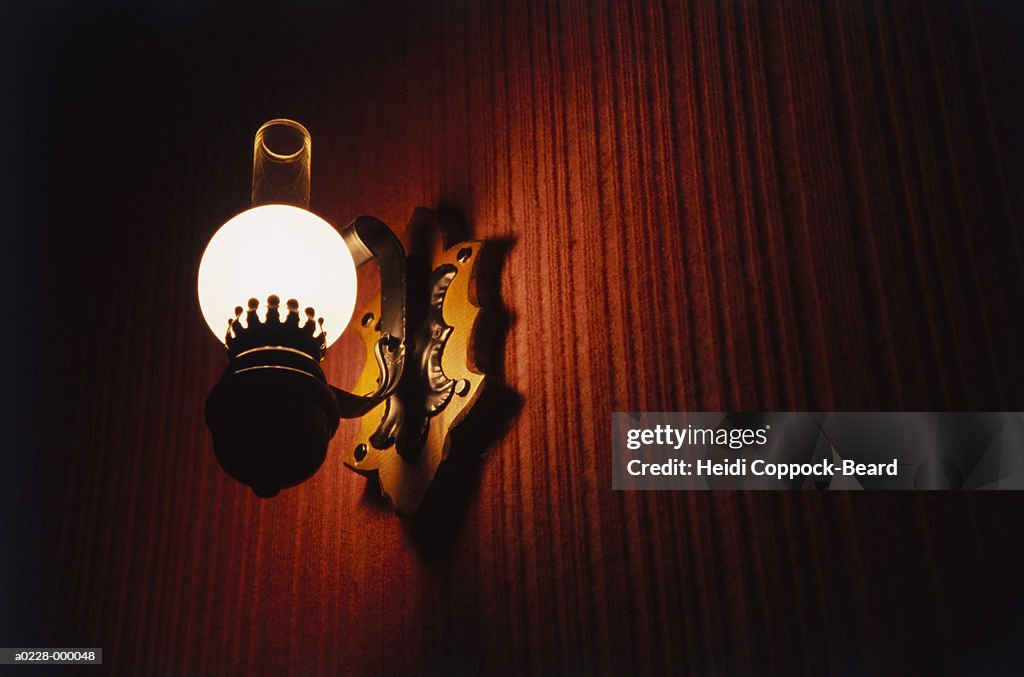 Lamp on Wall