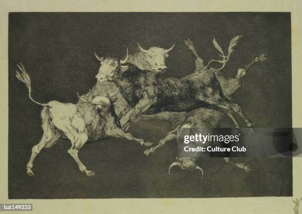 Folly of the Bulls, from the Follies series, c.1815-24