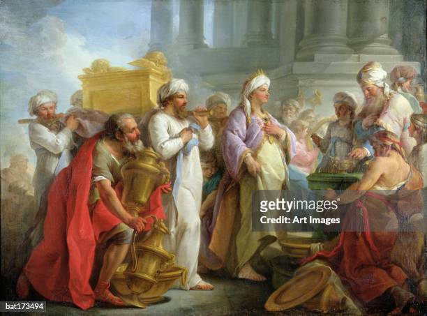 Solomon Before the Ark of the Covenant, 1747