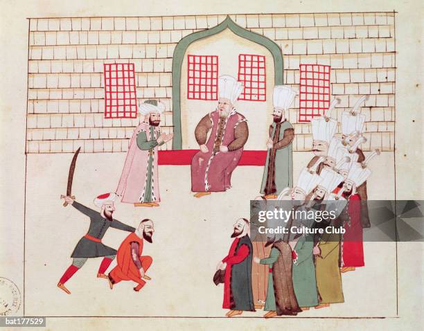 Vizier watching an execution