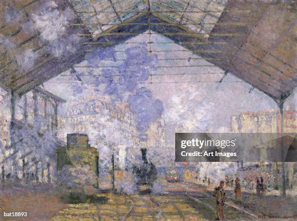 The Gare St. Lazare, 1877