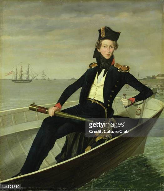 Portrait of a Young Danish Naval Officer, 1841