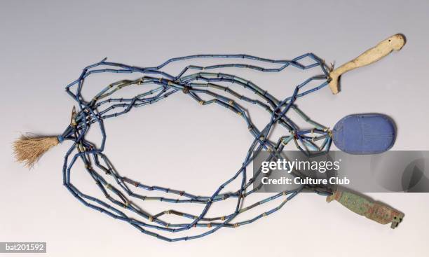 Necklace, found on a mummy