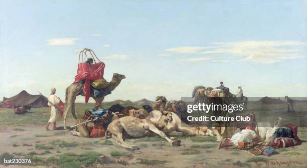 Nomads in the Desert, 1861