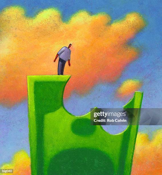 bite out of profits - man biting stock illustrations