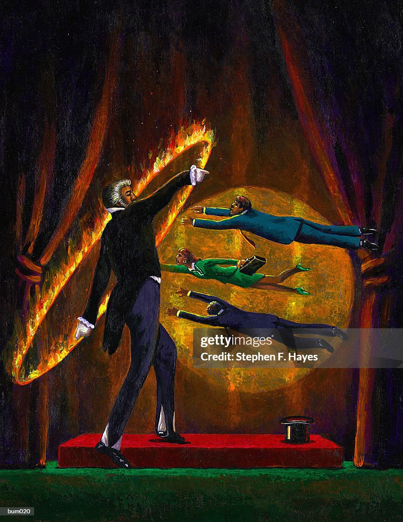 Employees Jumping Through Hoops