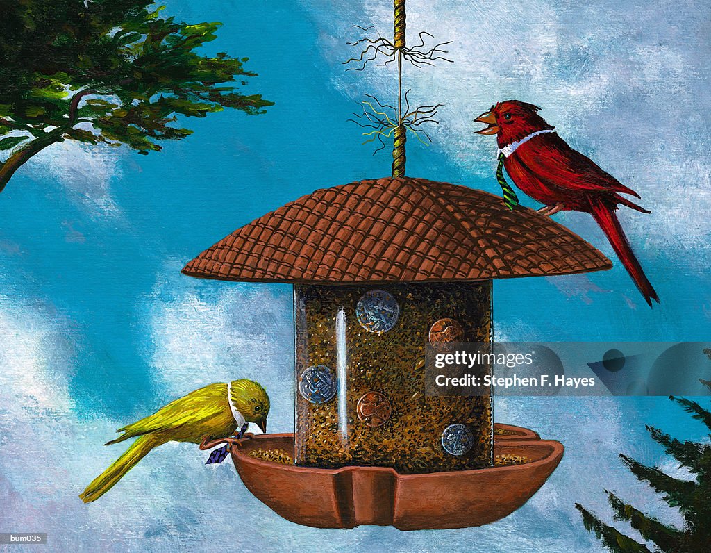 Corporate Bird Feeder